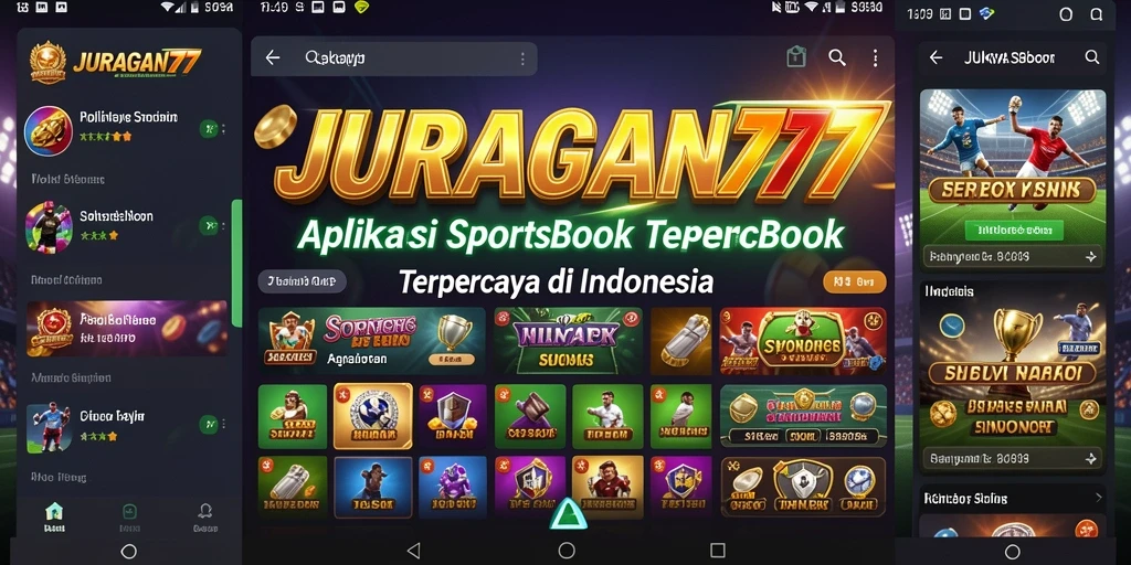Tampilan gameplay taruhan olahraga di JURAGAN77.