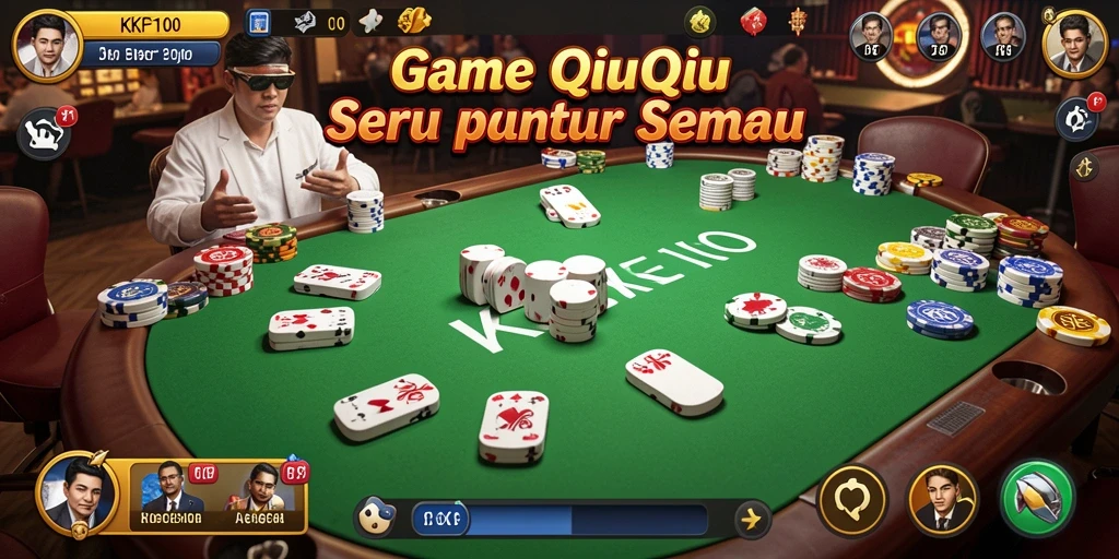 Screenshot KPK100 memperlihatkan gameplay QiuQiu yang seru.