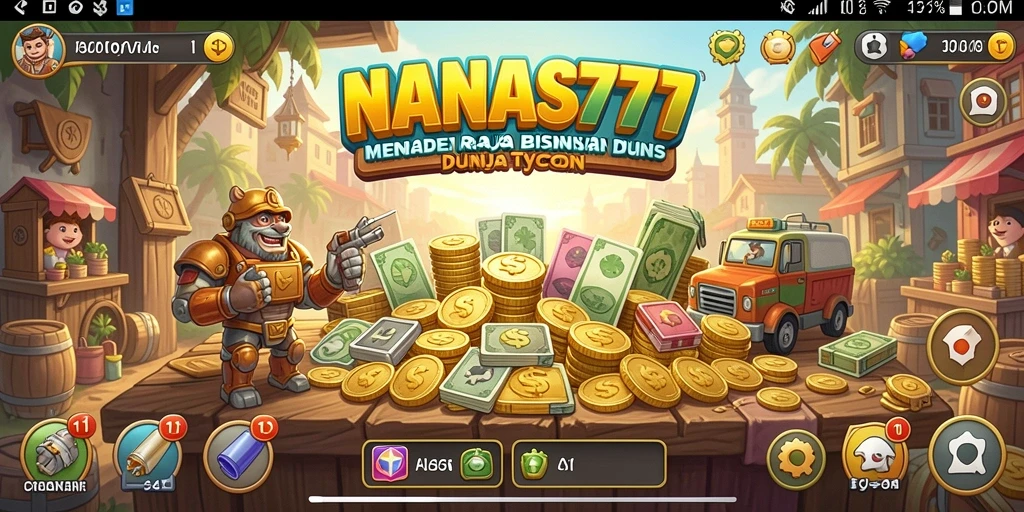 Tampilan screenshot menunjukkan keseruan gameplay Tycoon dalam NANAS777.