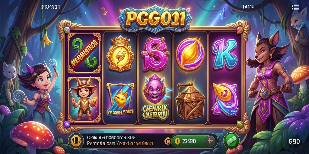 Screenshot utama PG11 menampilkan gameplay Slot yang seru dan menarik.