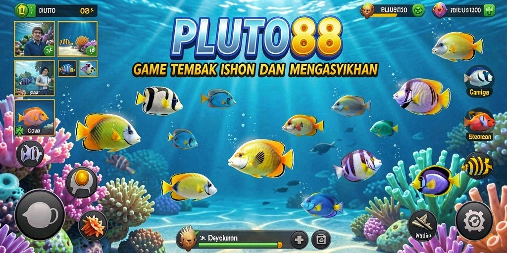 Tampilan screenshot gameplay Tembak Ikan yang seru dan menarik.