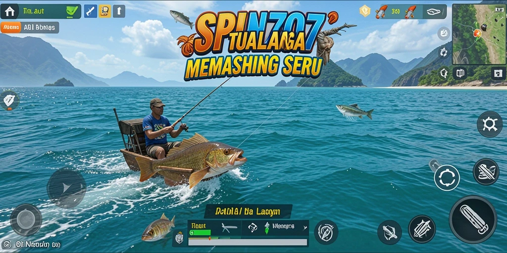Tangkapan ikan yang menakjubkan di gameplay SPIN707.