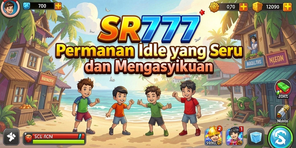 Tampilan menarik dari gameplay Idle di SR777.